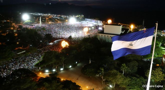35 Aniversario del Triunfo de la Revolución Popular Sandinista (FOTOS AEREAS)