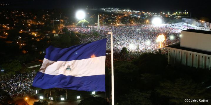 35 Aniversario del Triunfo de la Revolución Popular Sandinista (FOTOS AEREAS)