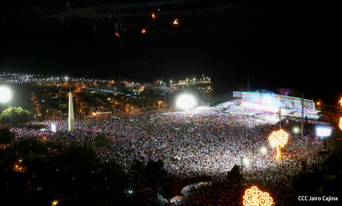 35 Aniversario del Triunfo de la Revolución Popular Sandinista (FOTOS AEREAS)