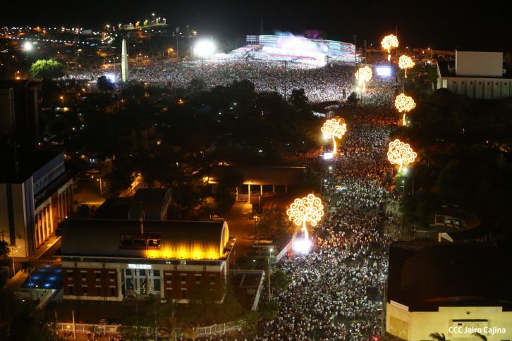 35 Aniversario del Triunfo de la Revolución Popular Sandinista (FOTOS AEREAS)