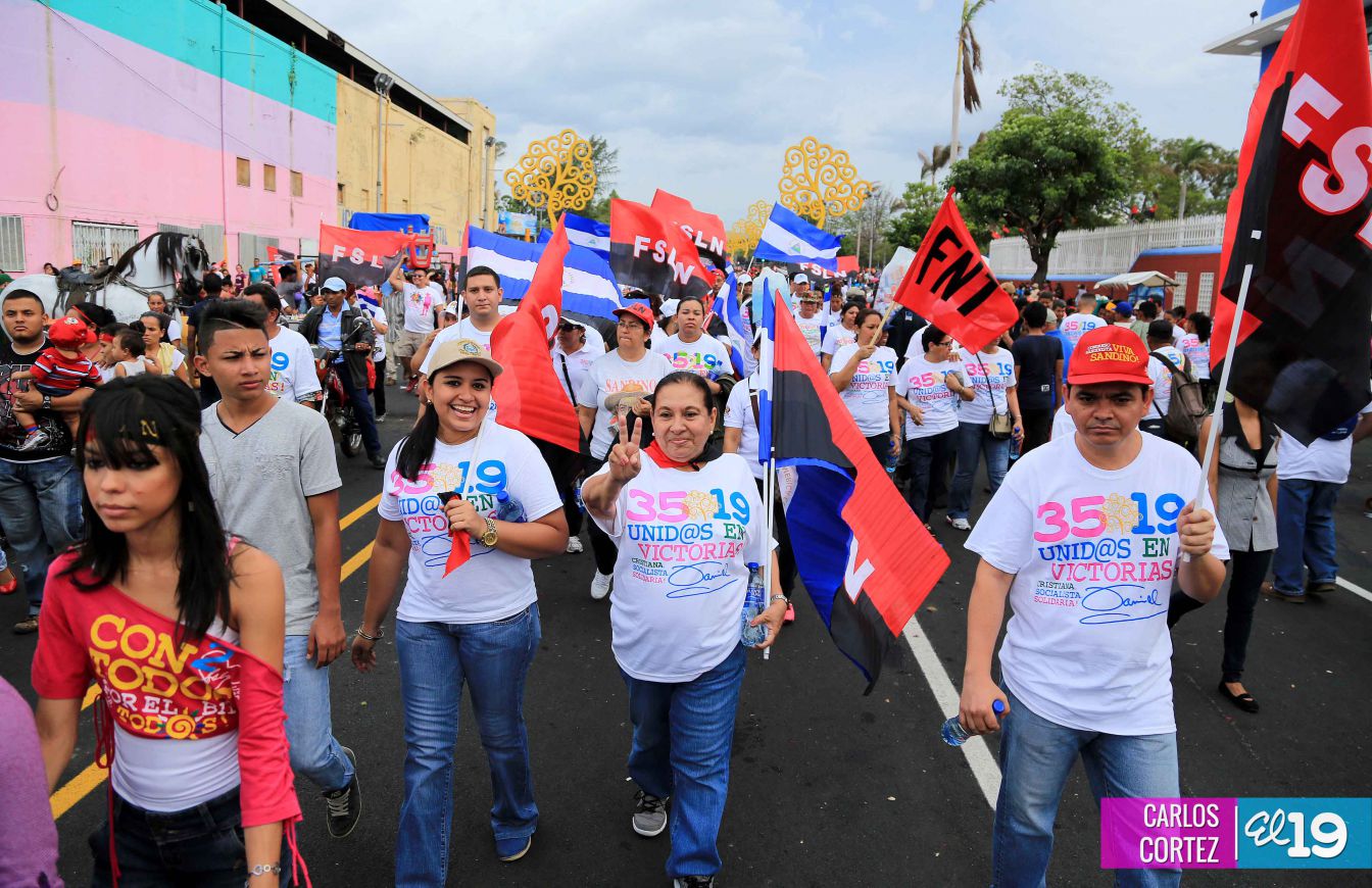 35 Aniversario del Triunfo de la Revolución Popular Sandinista