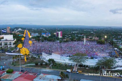 35 Aniversario del Triunfo de la Revolución Popular Sandinista (FOTOS AEREAS)