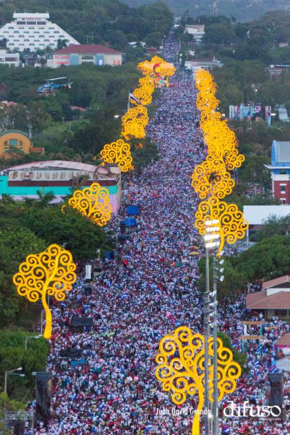 35 Aniversario del Triunfo de la Revolución Popular Sandinista (FOTOS AEREAS)