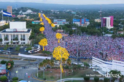 35 Aniversario del Triunfo de la Revolución Popular Sandinista (FOTOS AEREAS)