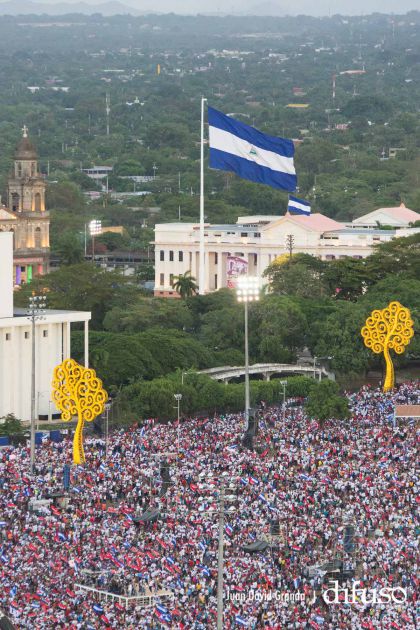 35 Aniversario del Triunfo de la Revolución Popular Sandinista (FOTOS AEREAS)