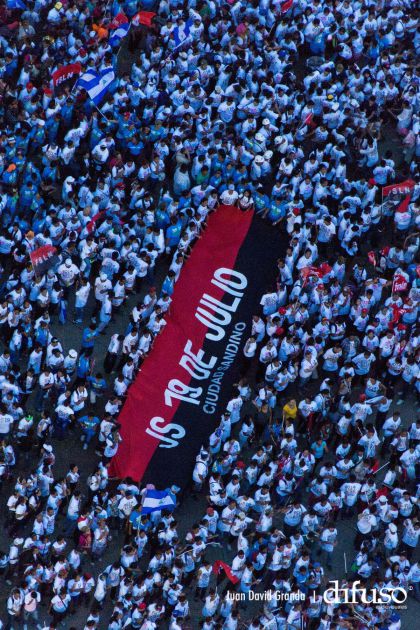 35 Aniversario del Triunfo de la Revolución Popular Sandinista (FOTOS AEREAS)
