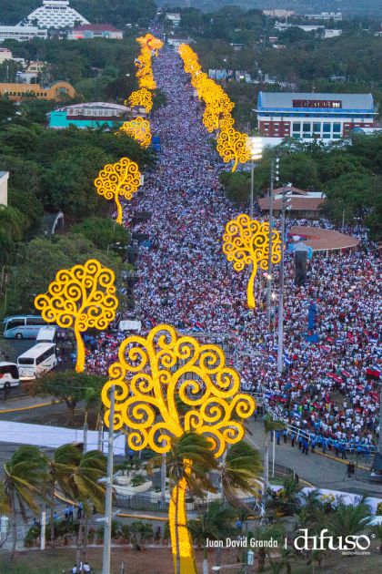 35 Aniversario del Triunfo de la Revolución Popular Sandinista (FOTOS AEREAS)
