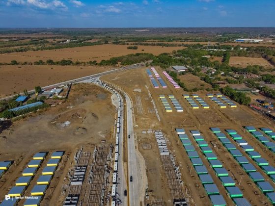 Inauguración de la Pista General Miguel Ángel Ortez y Guillén 
