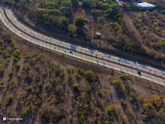Inauguración de la Pista General Miguel Ángel Ortez y Guillén 