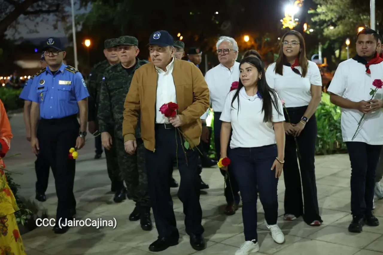 Acto en homenaje al 131.º aniversario del natalicio del General Augusto C. Sandino