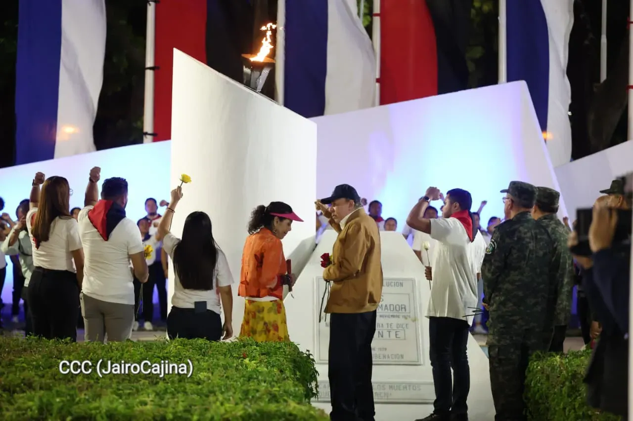 Acto en homenaje al 131.º aniversario del natalicio del General Augusto C. Sandino