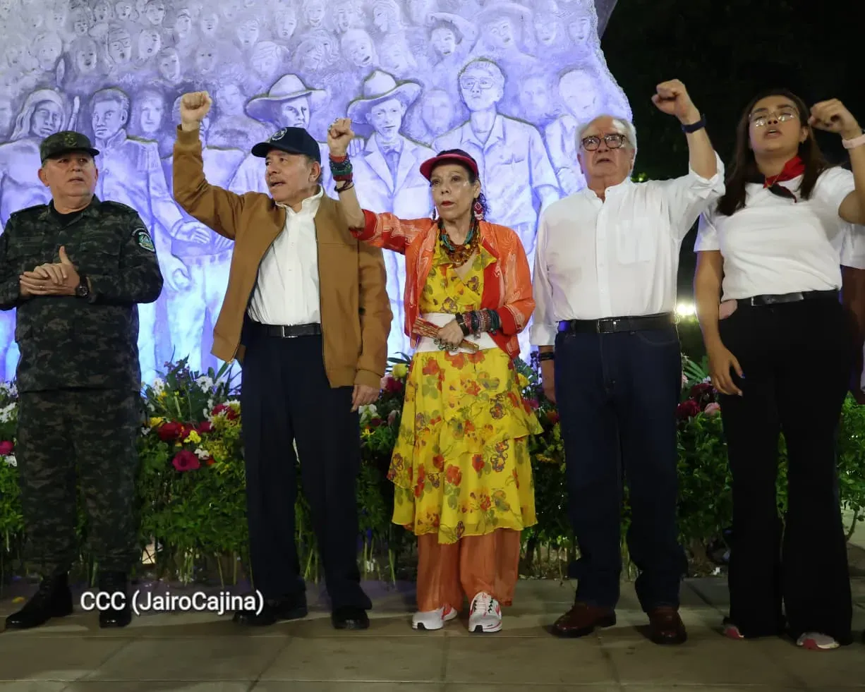 Acto en homenaje al 131.º aniversario del natalicio del General Augusto C. Sandino