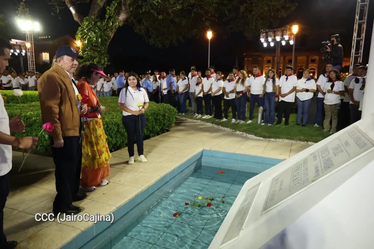 Acto en homenaje al 131.º aniversario del natalicio del General Augusto C. Sandino