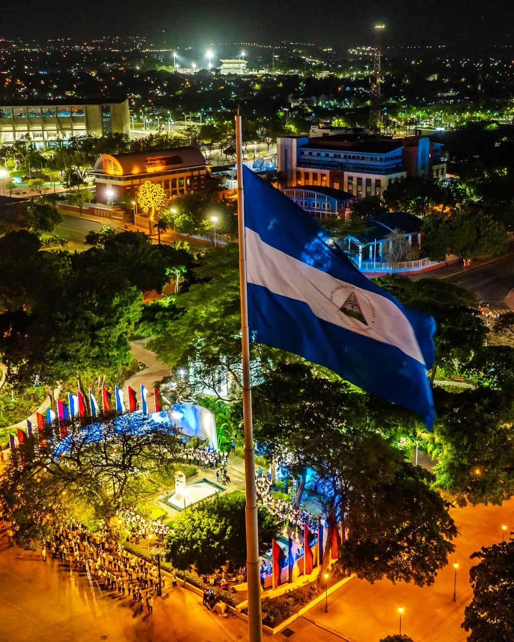 Acto en homenaje al 131.º aniversario del natalicio del General Augusto C. Sandino
