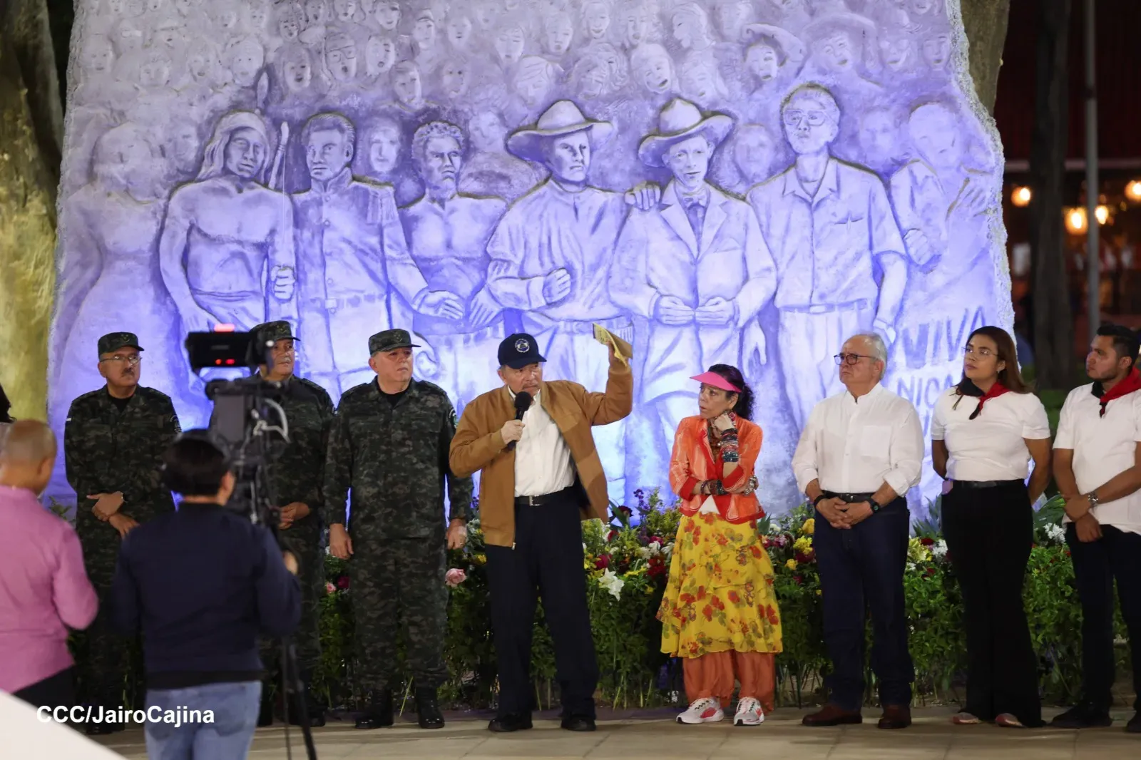 Acto en homenaje al 131.º aniversario del natalicio del General Augusto C. Sandino