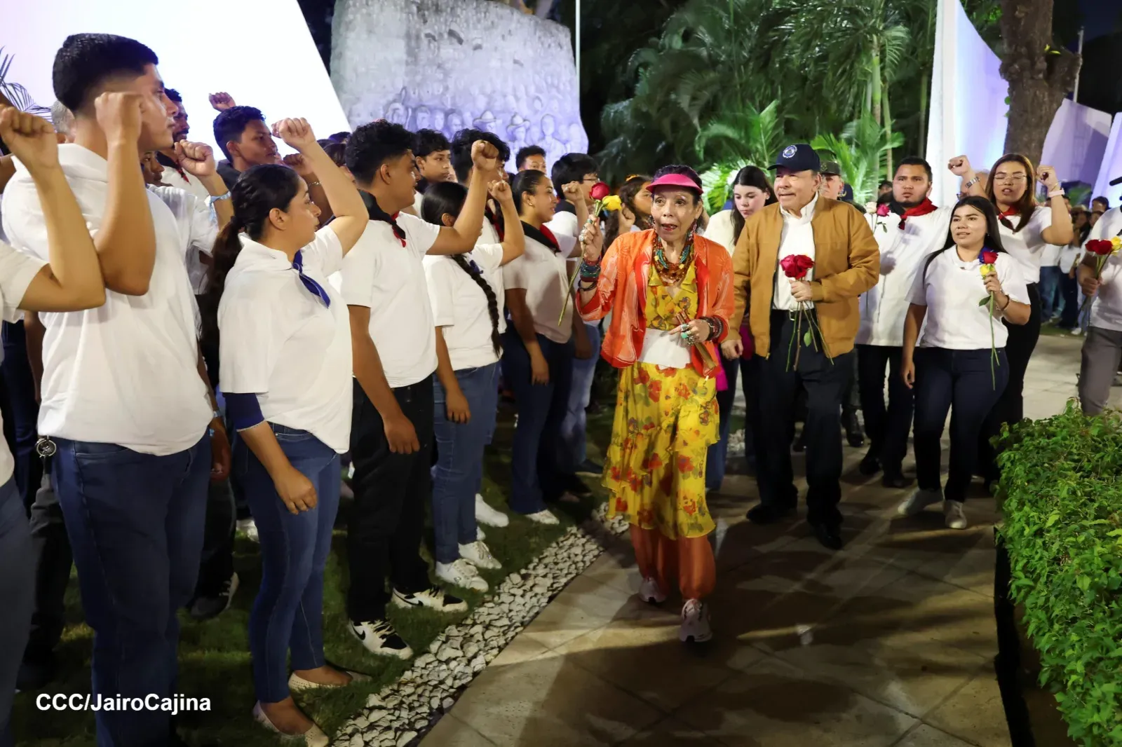 Acto en homenaje al 131.º aniversario del natalicio del General Augusto C. Sandino