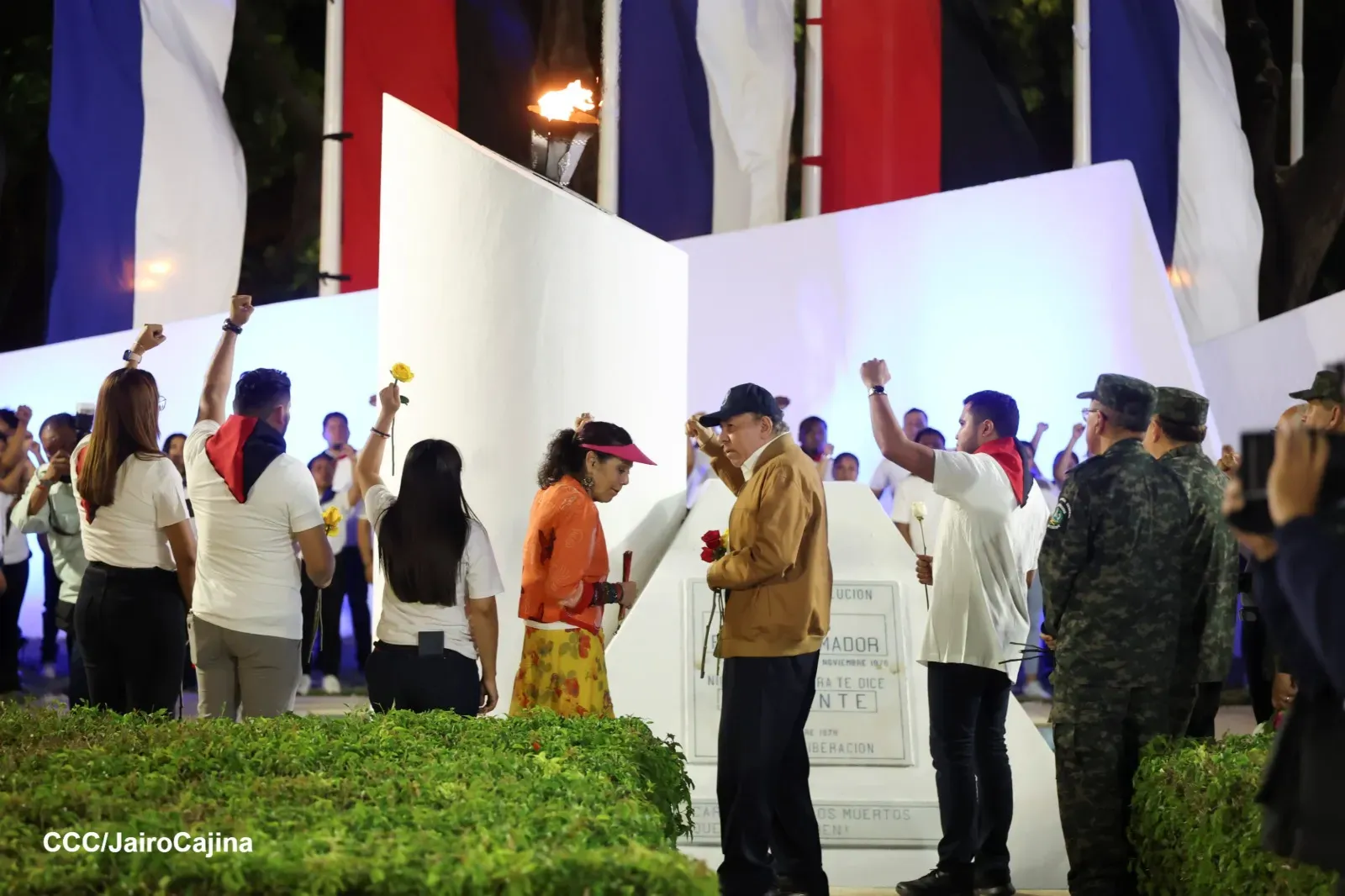 Acto en homenaje al 131.º aniversario del natalicio del General Augusto C. Sandino