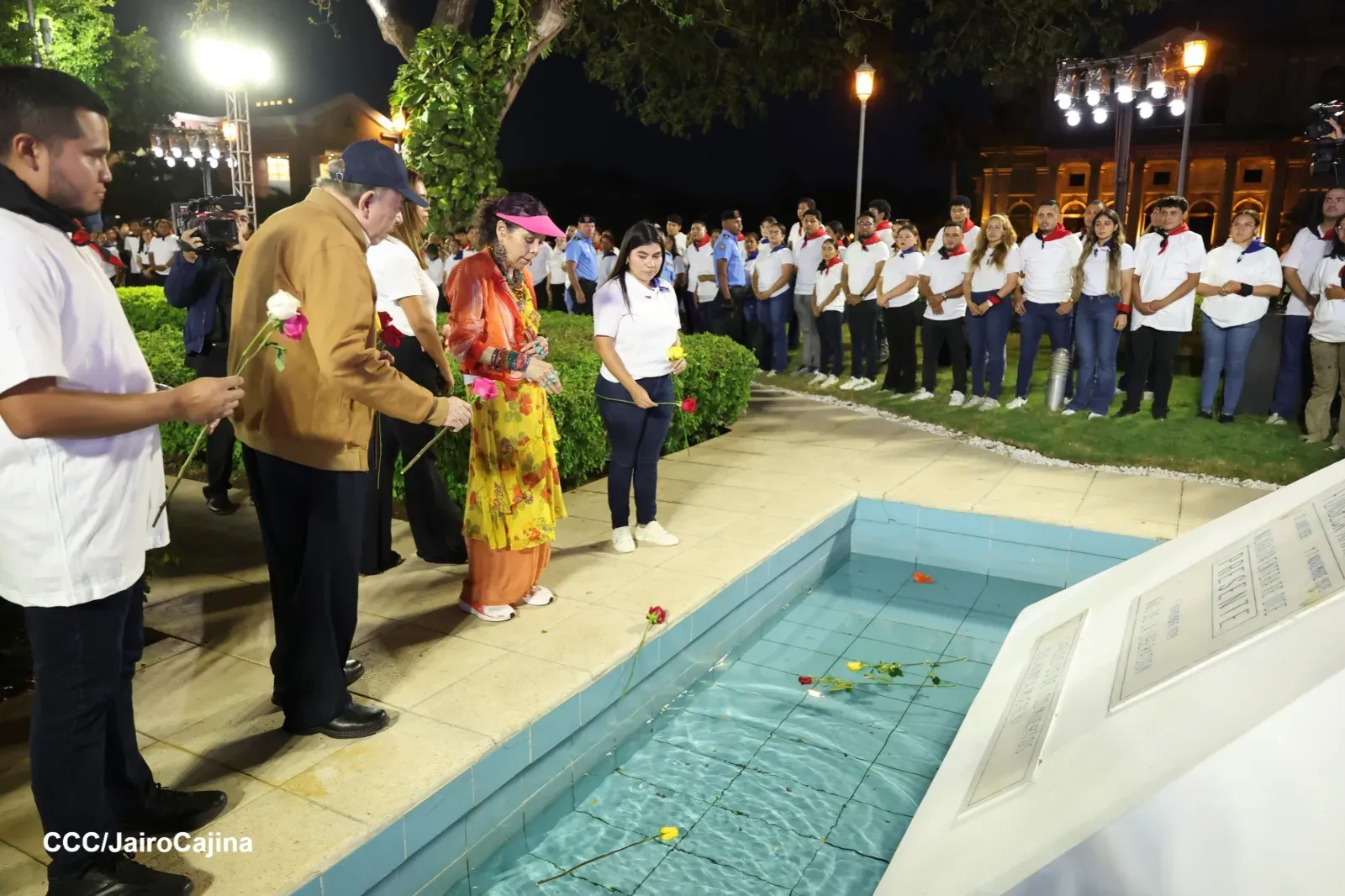 Acto en homenaje al 131.º aniversario del natalicio del General Augusto C. Sandino