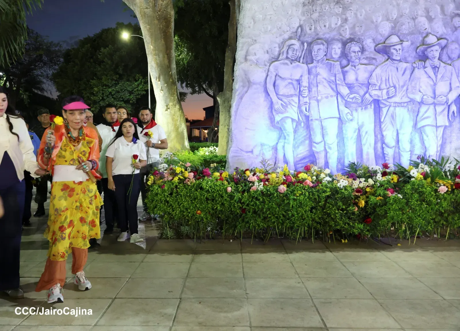Acto en homenaje al 131.º aniversario del natalicio del General Augusto C. Sandino