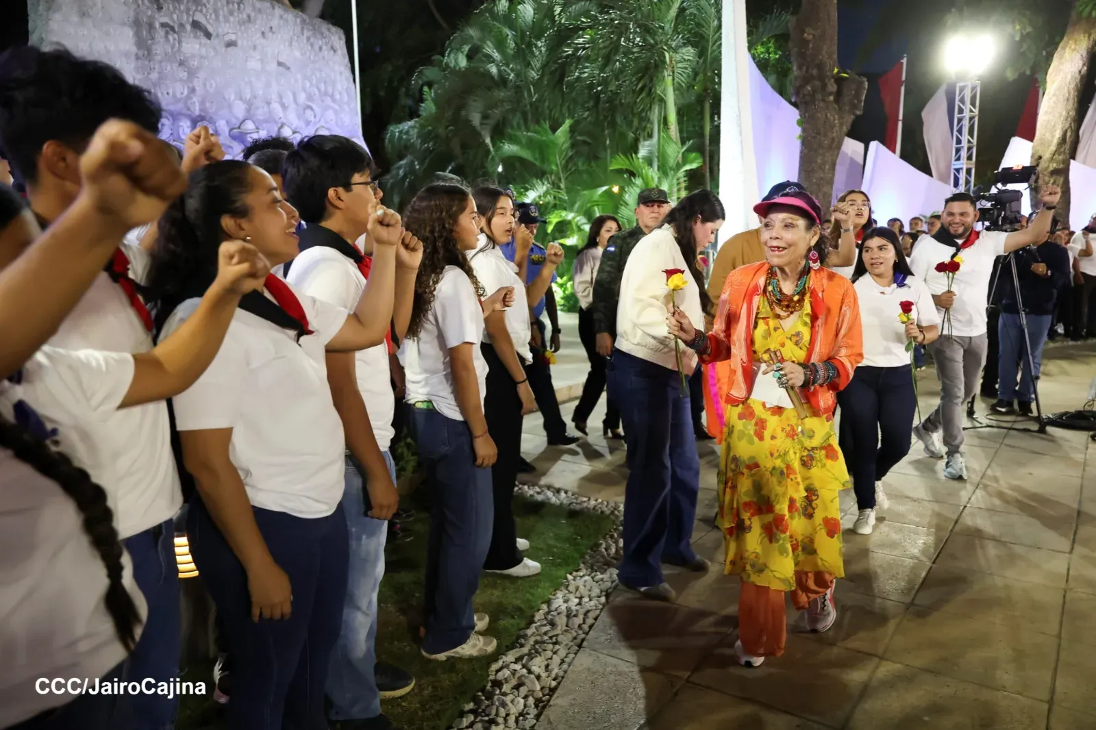 Acto en homenaje al 131.º aniversario del natalicio del General Augusto C. Sandino