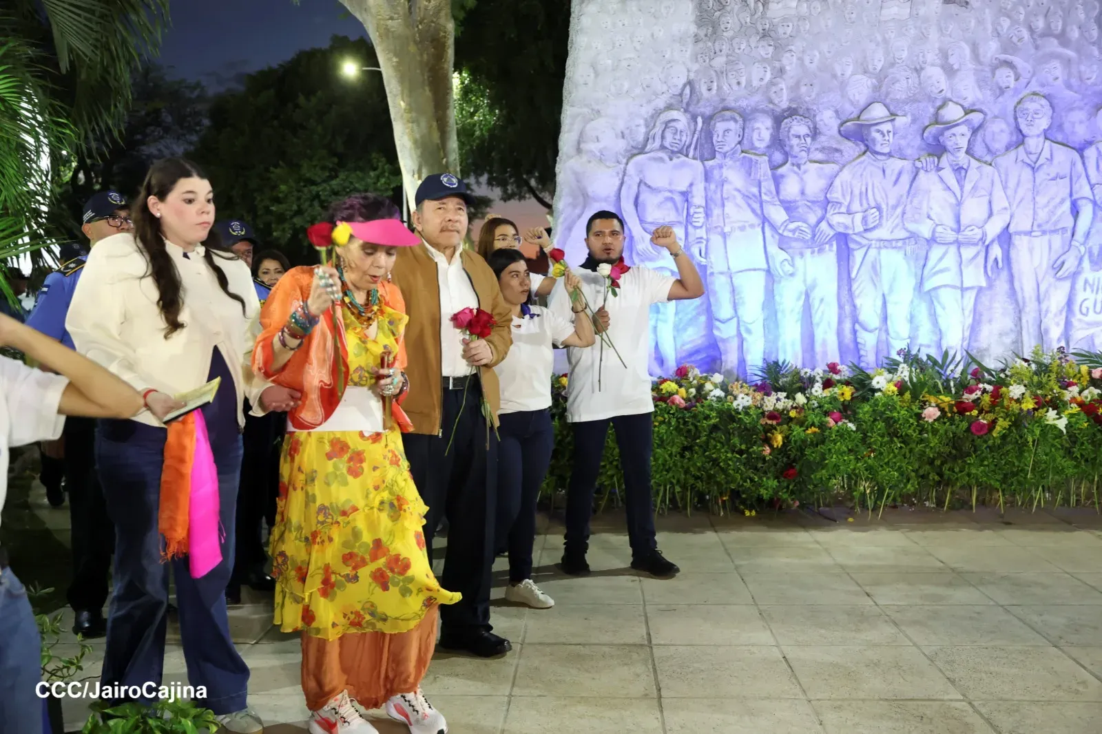 Acto en homenaje al 131.º aniversario del natalicio del General Augusto C. Sandino