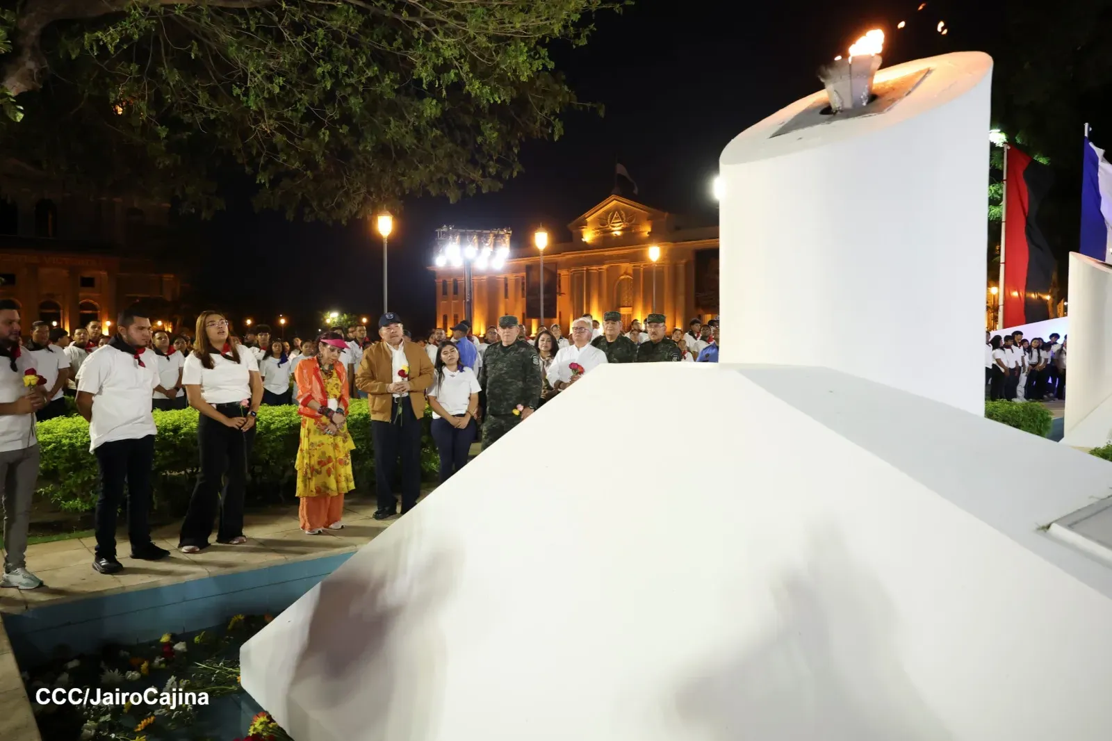 Acto en homenaje al 131.º aniversario del natalicio del General Augusto C. Sandino