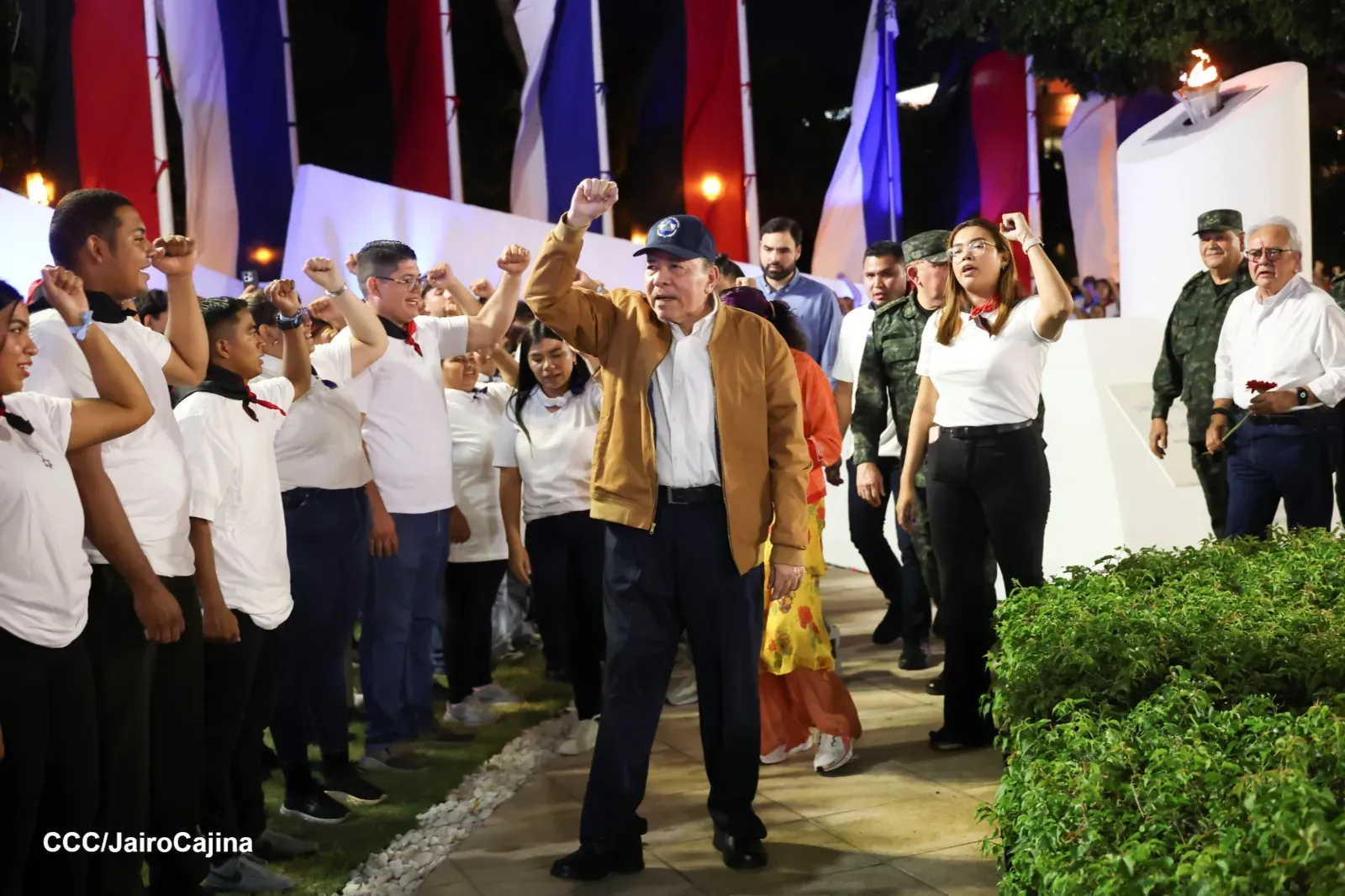 Acto en homenaje al 131.º aniversario del natalicio del General Augusto C. Sandino