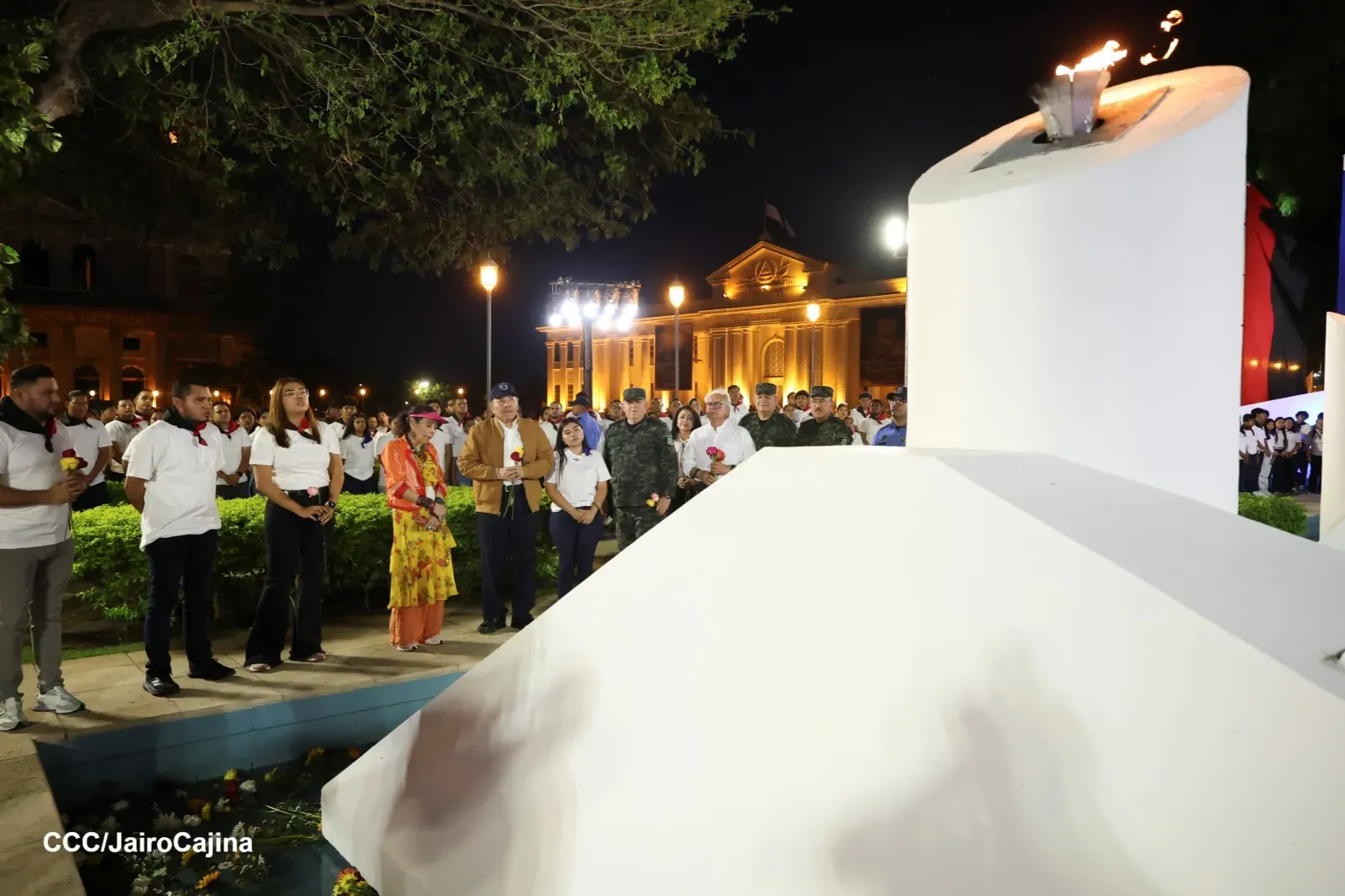 Acto en homenaje al 131.º aniversario del natalicio del General Augusto C. Sandino