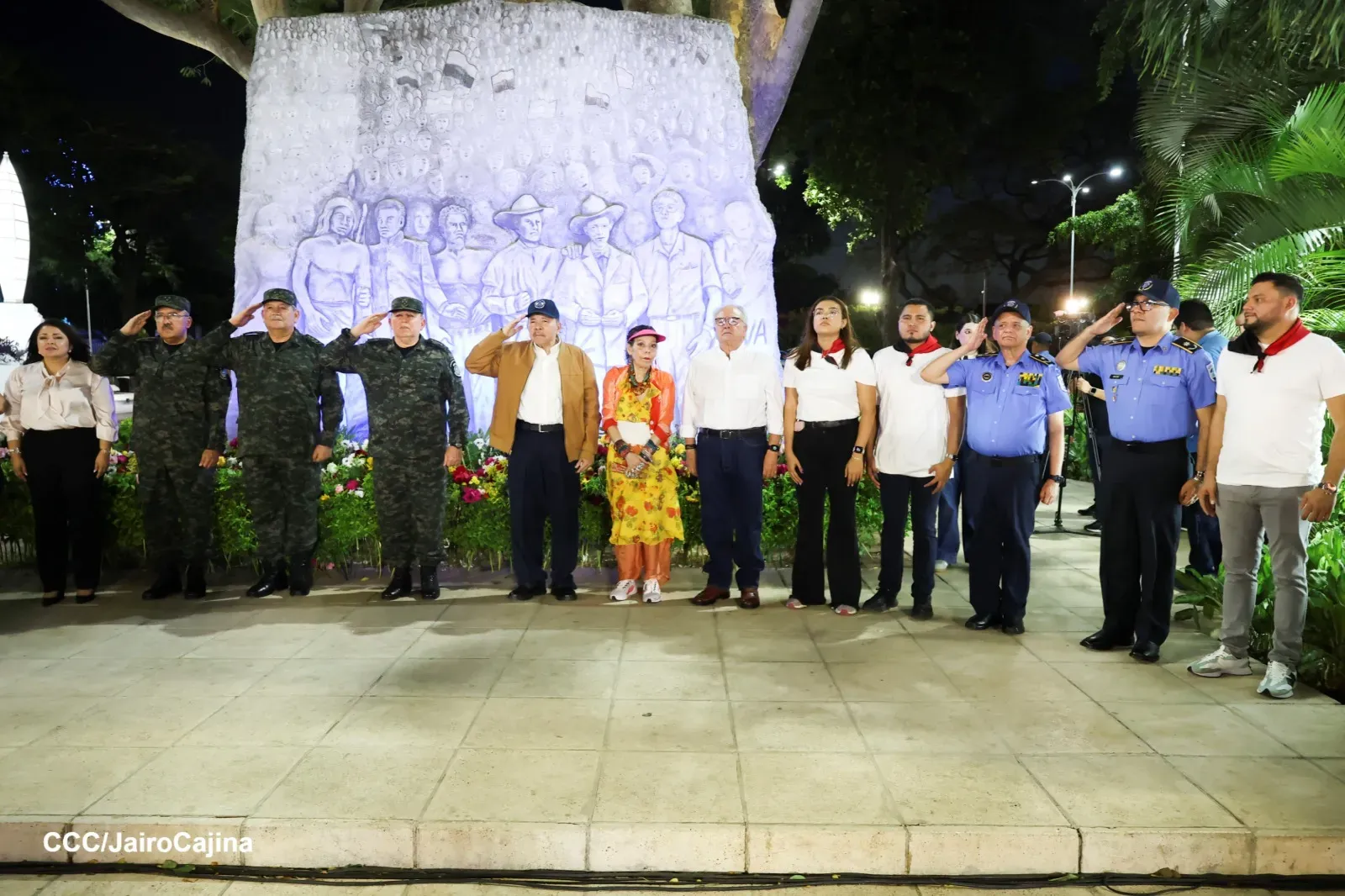 Acto en homenaje al 131.º aniversario del natalicio del General Augusto C. Sandino