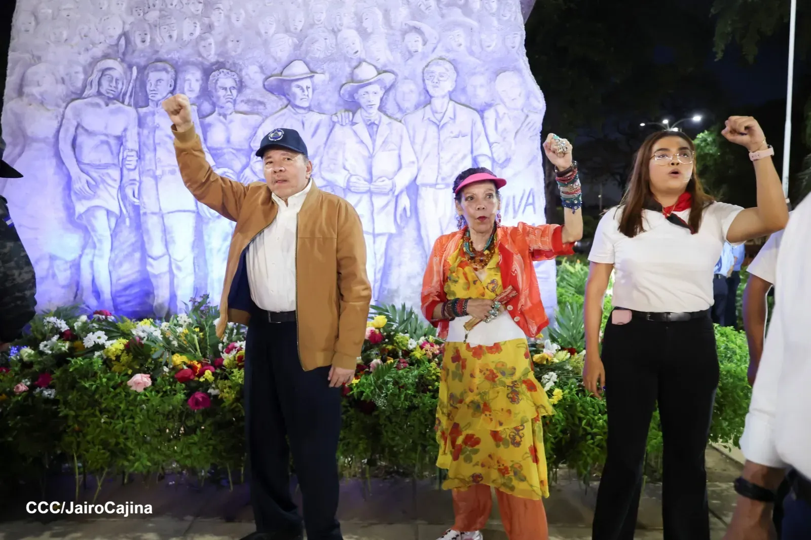 Acto en homenaje al 131.º aniversario del natalicio del General Augusto C. Sandino