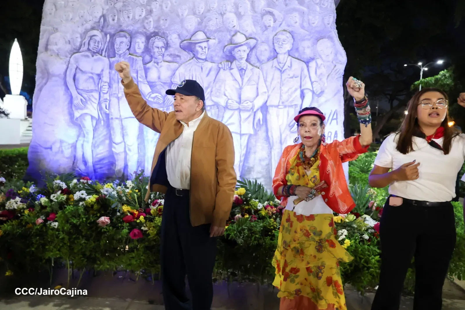 Acto en homenaje al 131.º aniversario del natalicio del General Augusto C. Sandino