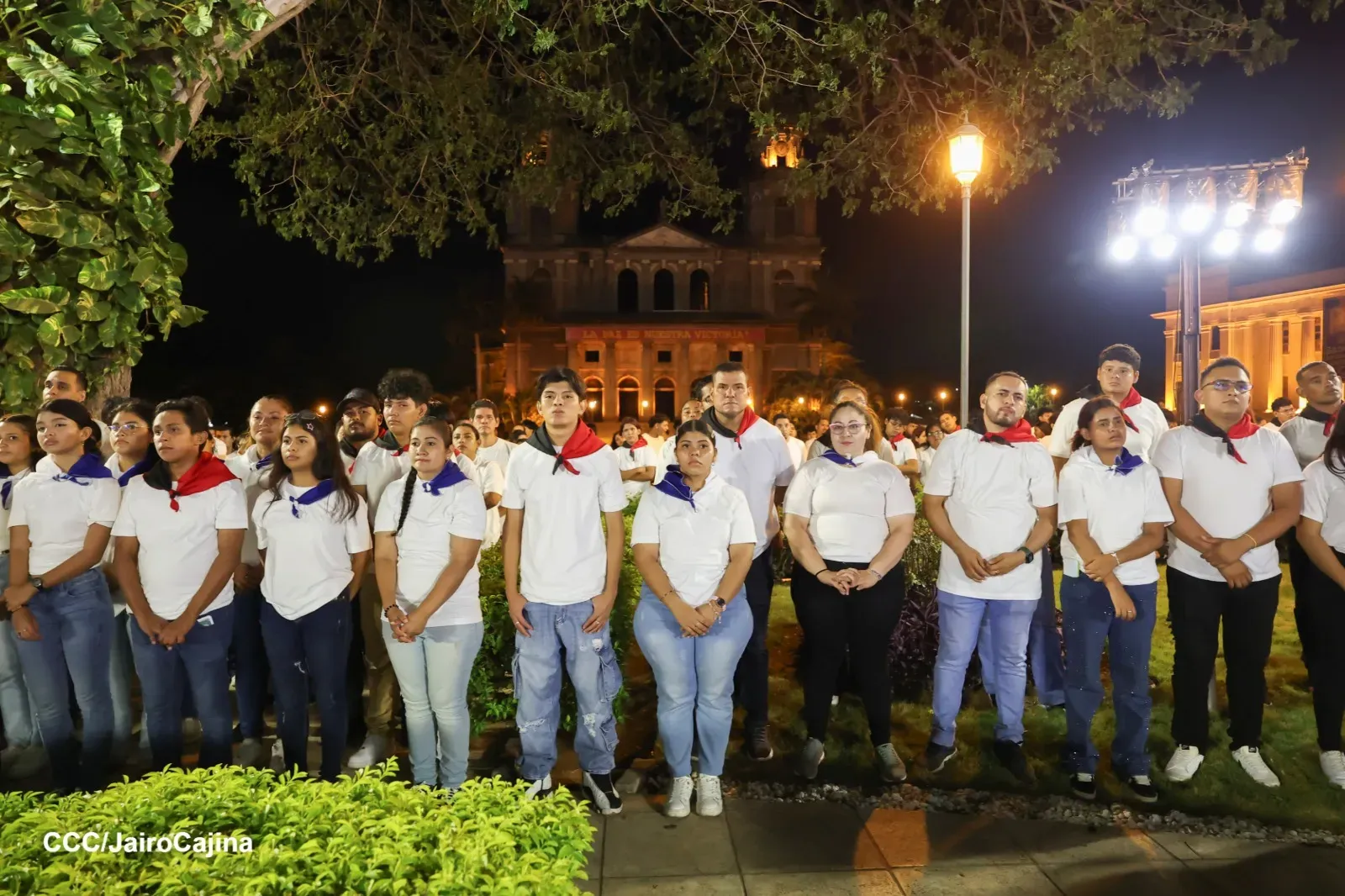 Acto en homenaje al 131.º aniversario del natalicio del General Augusto C. Sandino