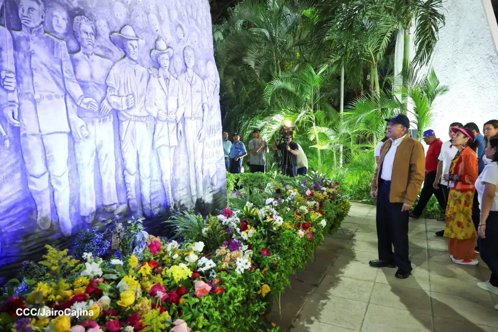 Acto en homenaje al 131.º aniversario del natalicio del General Augusto C. Sandino