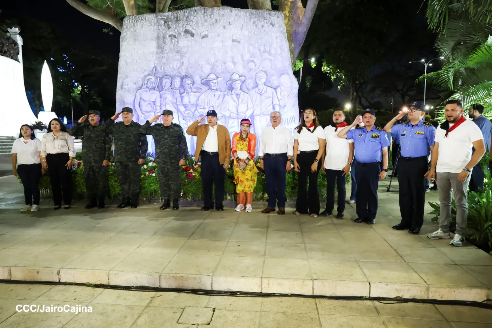 Acto en homenaje al 131.º aniversario del natalicio del General Augusto C. Sandino