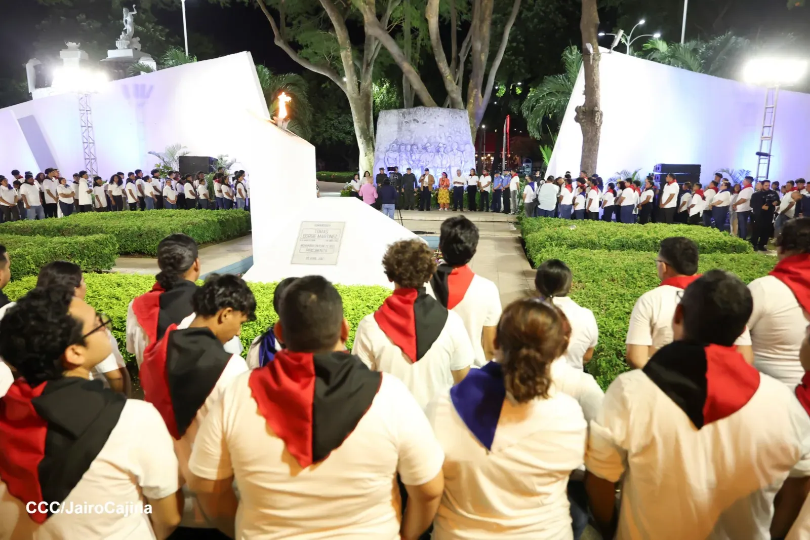 Acto en homenaje al 131.º aniversario del natalicio del General Augusto C. Sandino