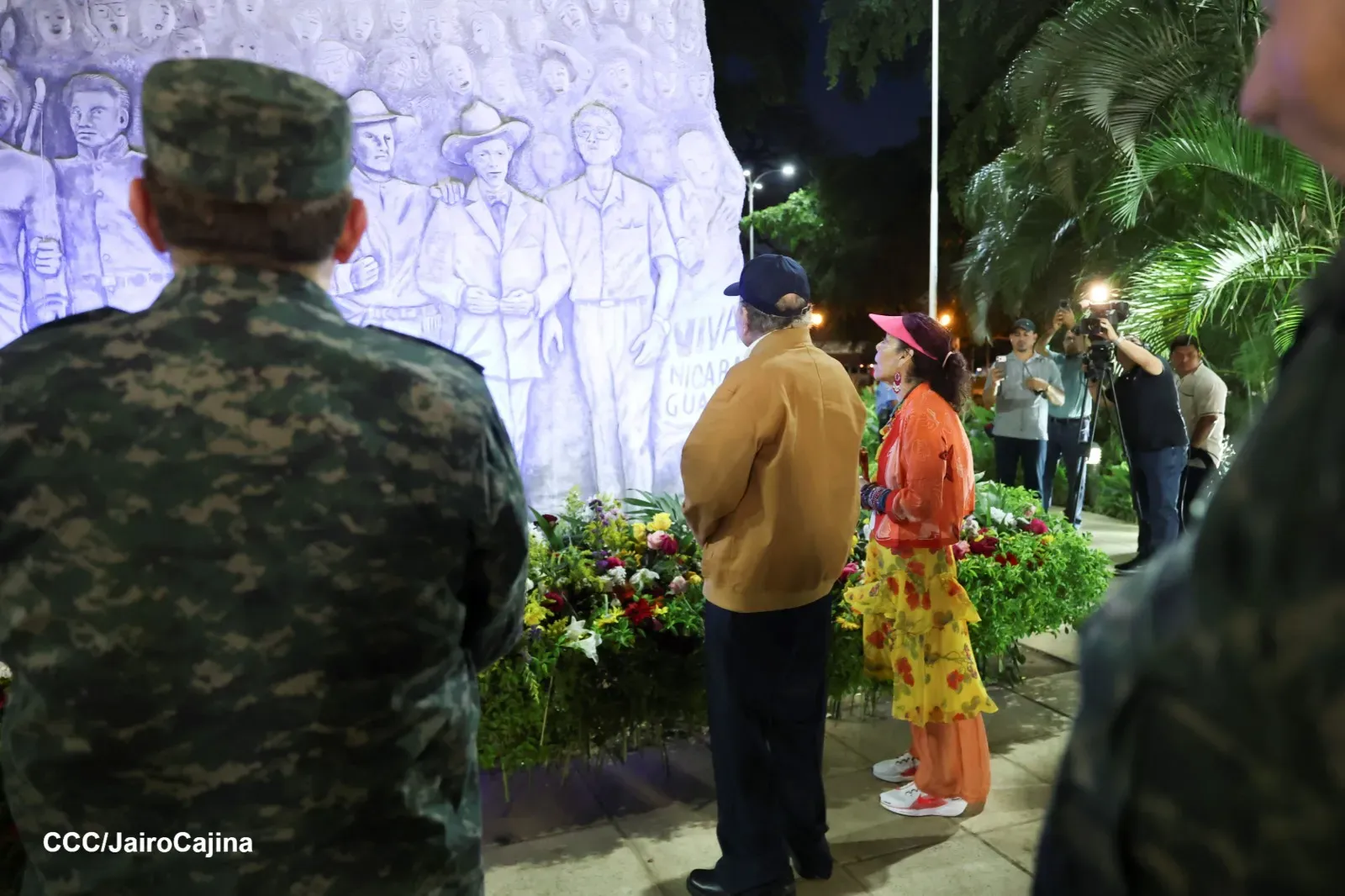 Acto en homenaje al 131.º aniversario del natalicio del General Augusto C. Sandino