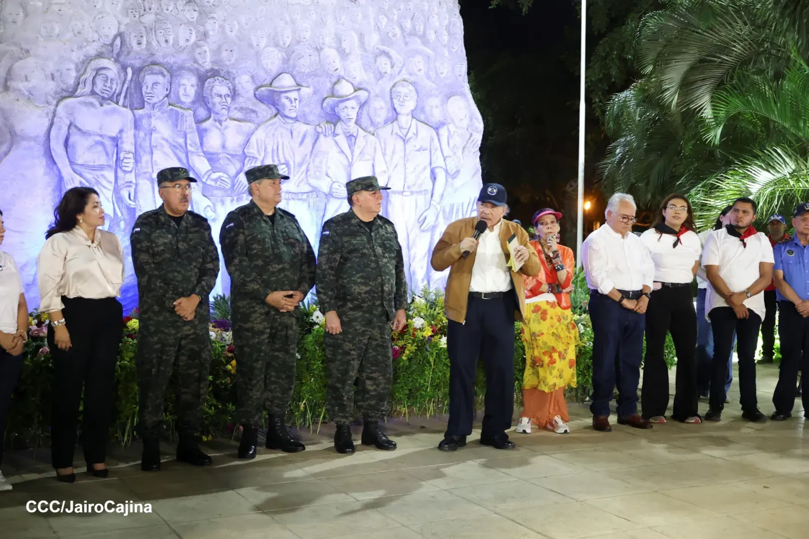 Acto en homenaje al 131.º aniversario del natalicio del General Augusto C. Sandino