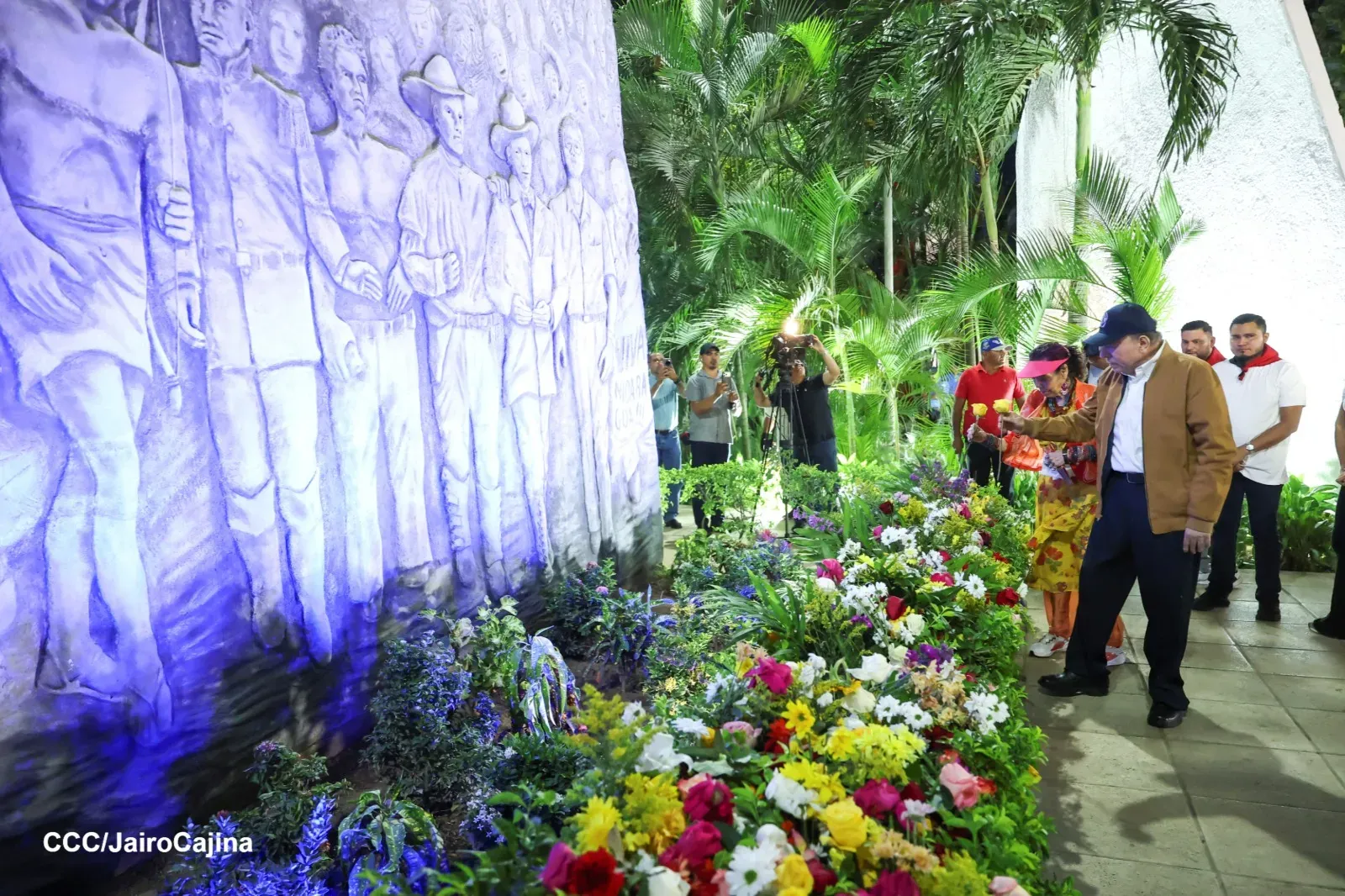 Acto en homenaje al 131.º aniversario del natalicio del General Augusto C. Sandino
