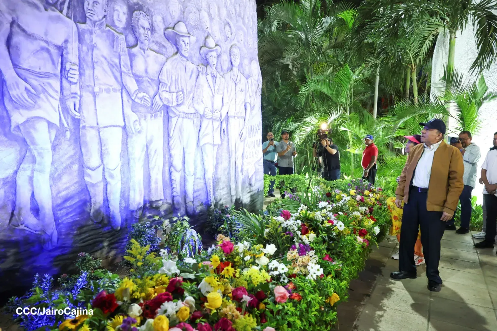 Acto en homenaje al 131.º aniversario del natalicio del General Augusto C. Sandino