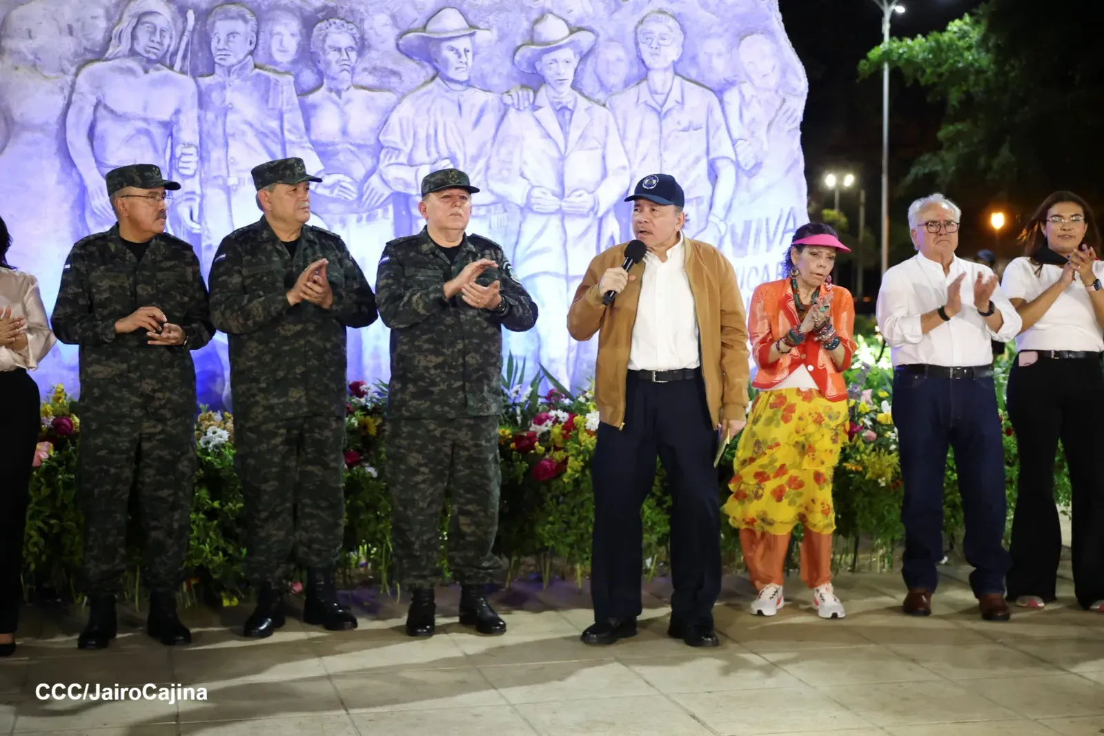 Acto en homenaje al 131.º aniversario del natalicio del General Augusto C. Sandino