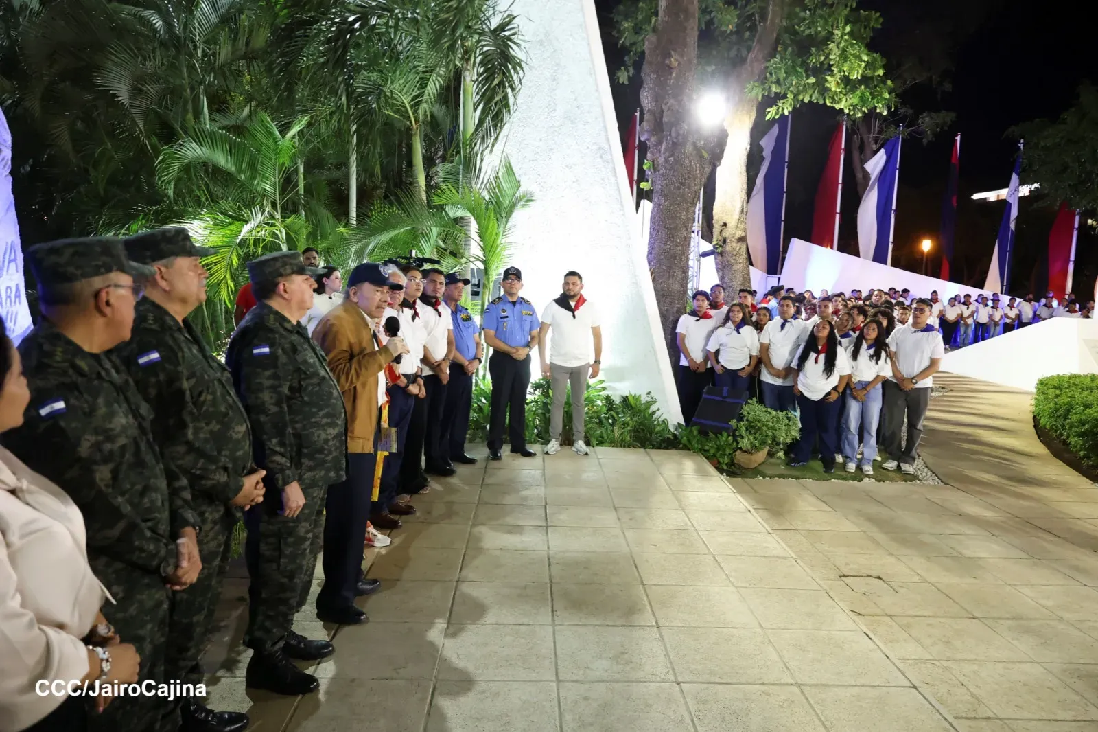 Acto en homenaje al 131.º aniversario del natalicio del General Augusto C. Sandino