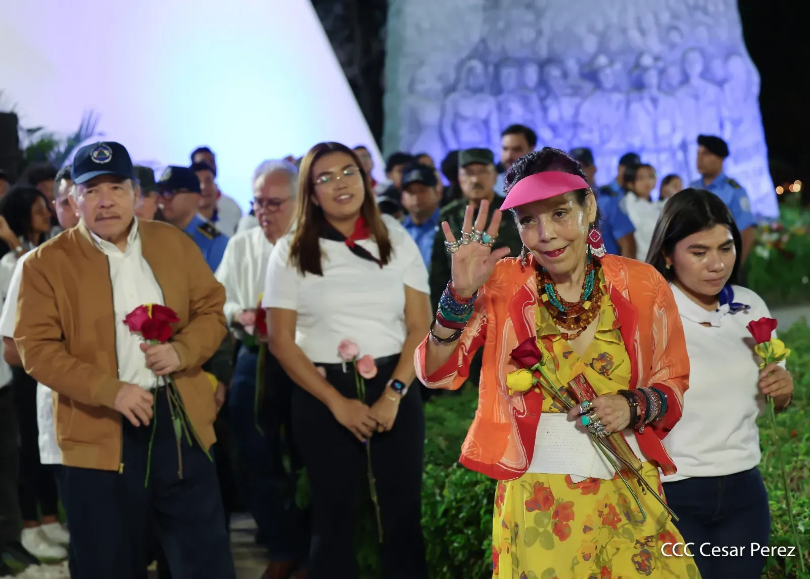 Acto en homenaje al 131.º aniversario del natalicio del General Augusto C. Sandino