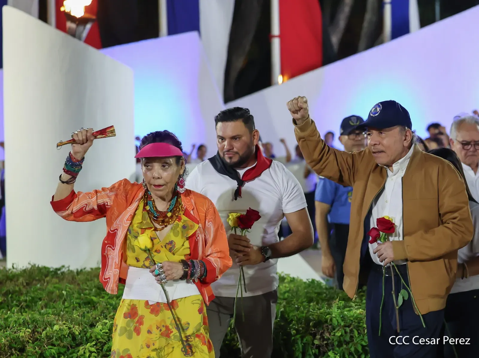 Acto en homenaje al 131.º aniversario del natalicio del General Augusto C. Sandino