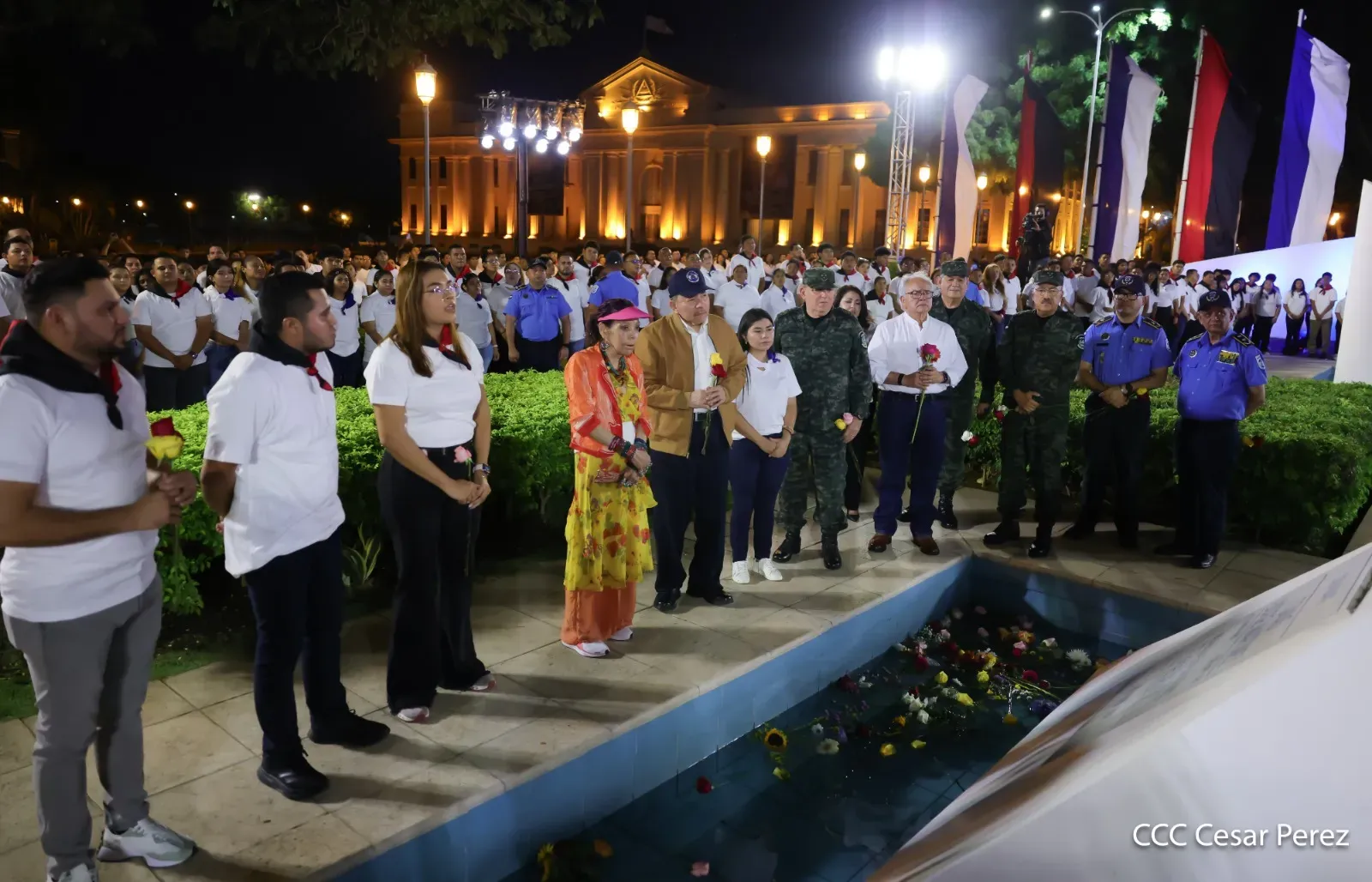Acto en homenaje al 131.º aniversario del natalicio del General Augusto C. Sandino