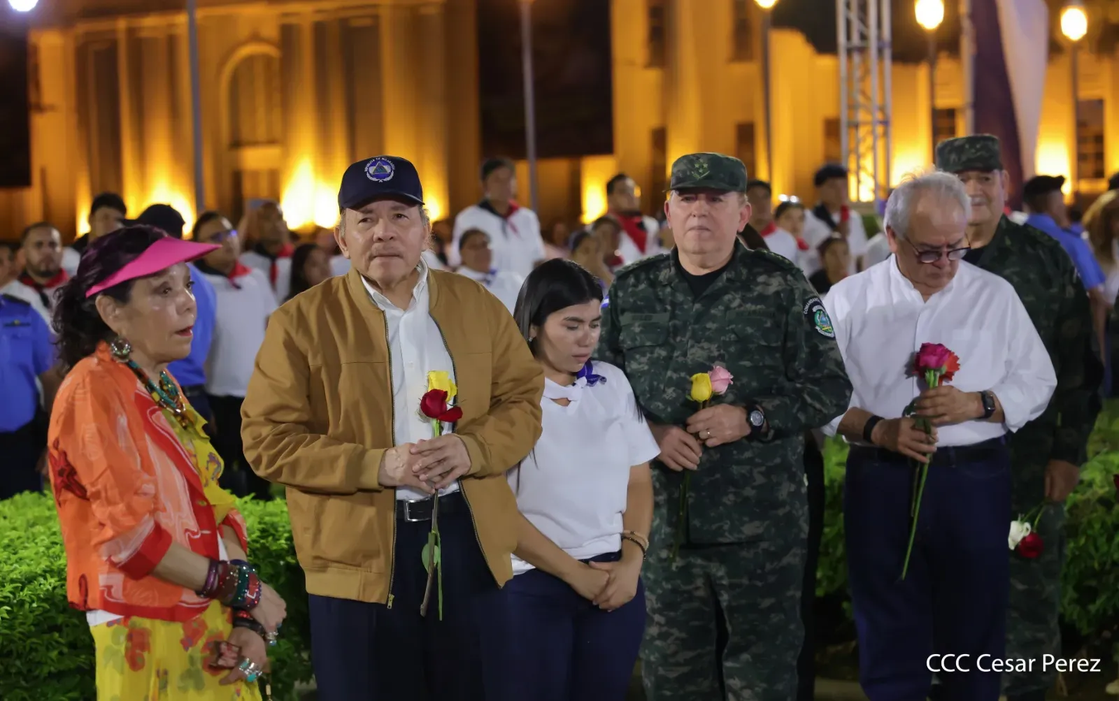 Acto en homenaje al 131.º aniversario del natalicio del General Augusto C. Sandino
