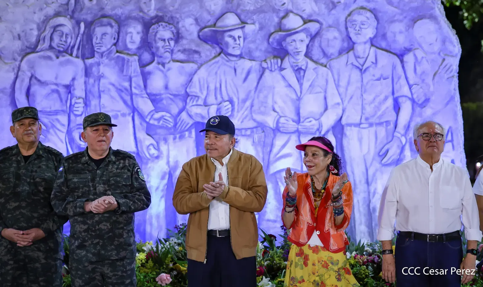 Acto en homenaje al 131.º aniversario del natalicio del General Augusto C. Sandino