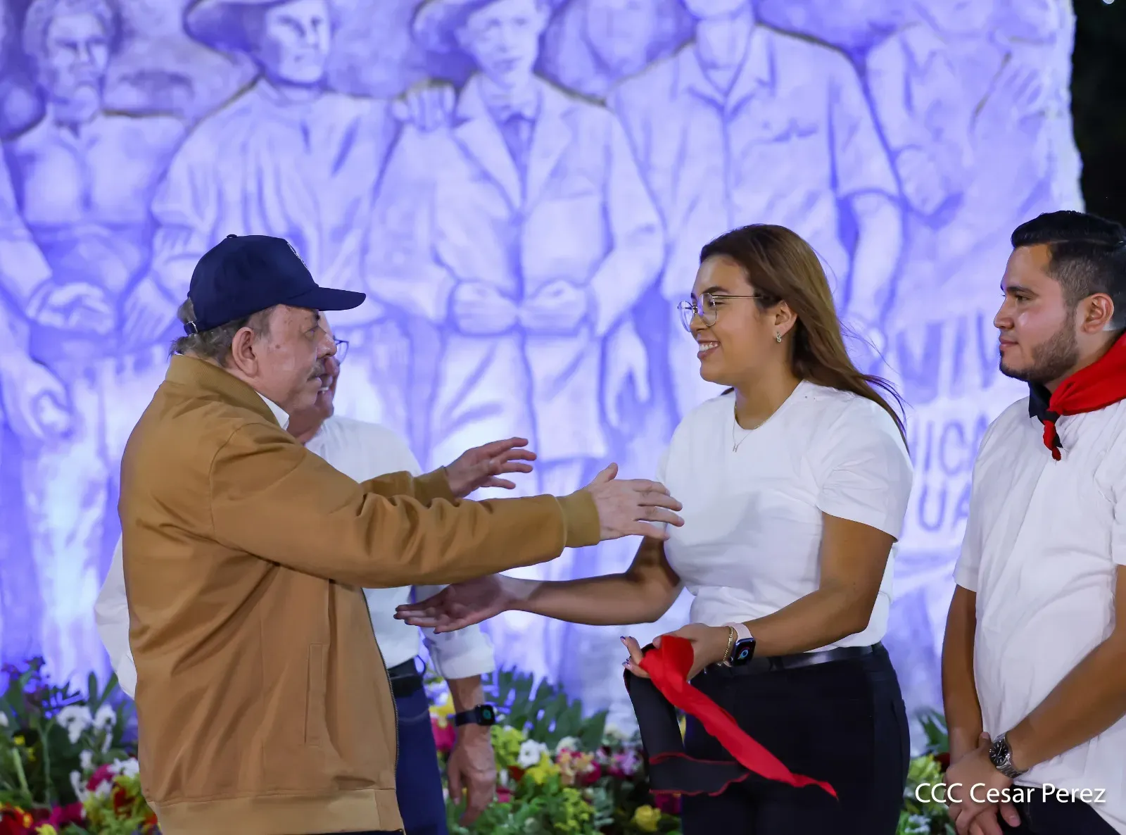 Acto en homenaje al 131.º aniversario del natalicio del General Augusto C. Sandino