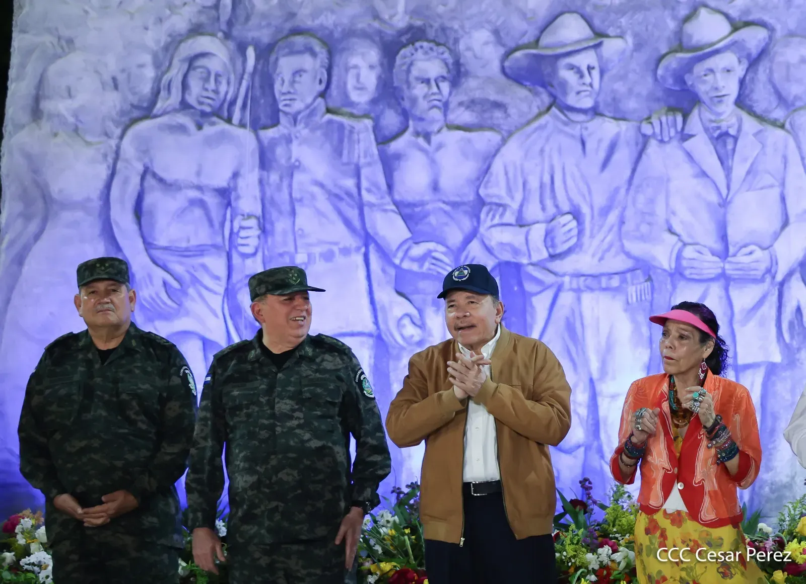 Acto en homenaje al 131.º aniversario del natalicio del General Augusto C. Sandino