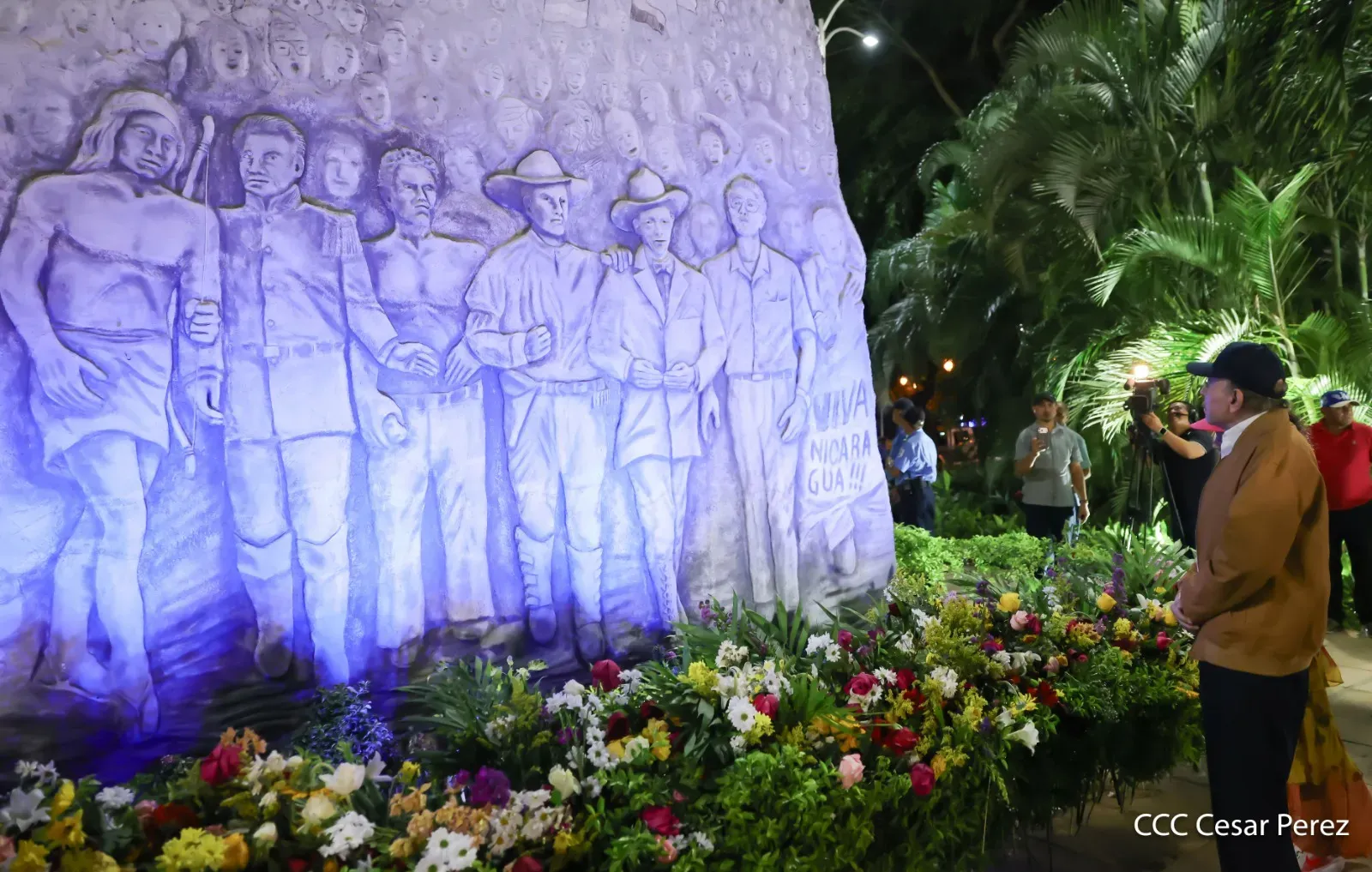 Acto en homenaje al 131.º aniversario del natalicio del General Augusto C. Sandino