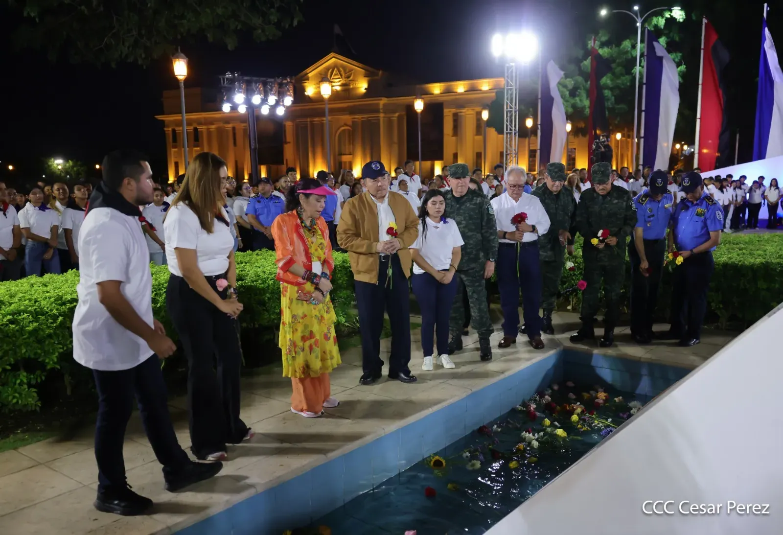Acto en homenaje al 131.º aniversario del natalicio del General Augusto C. Sandino